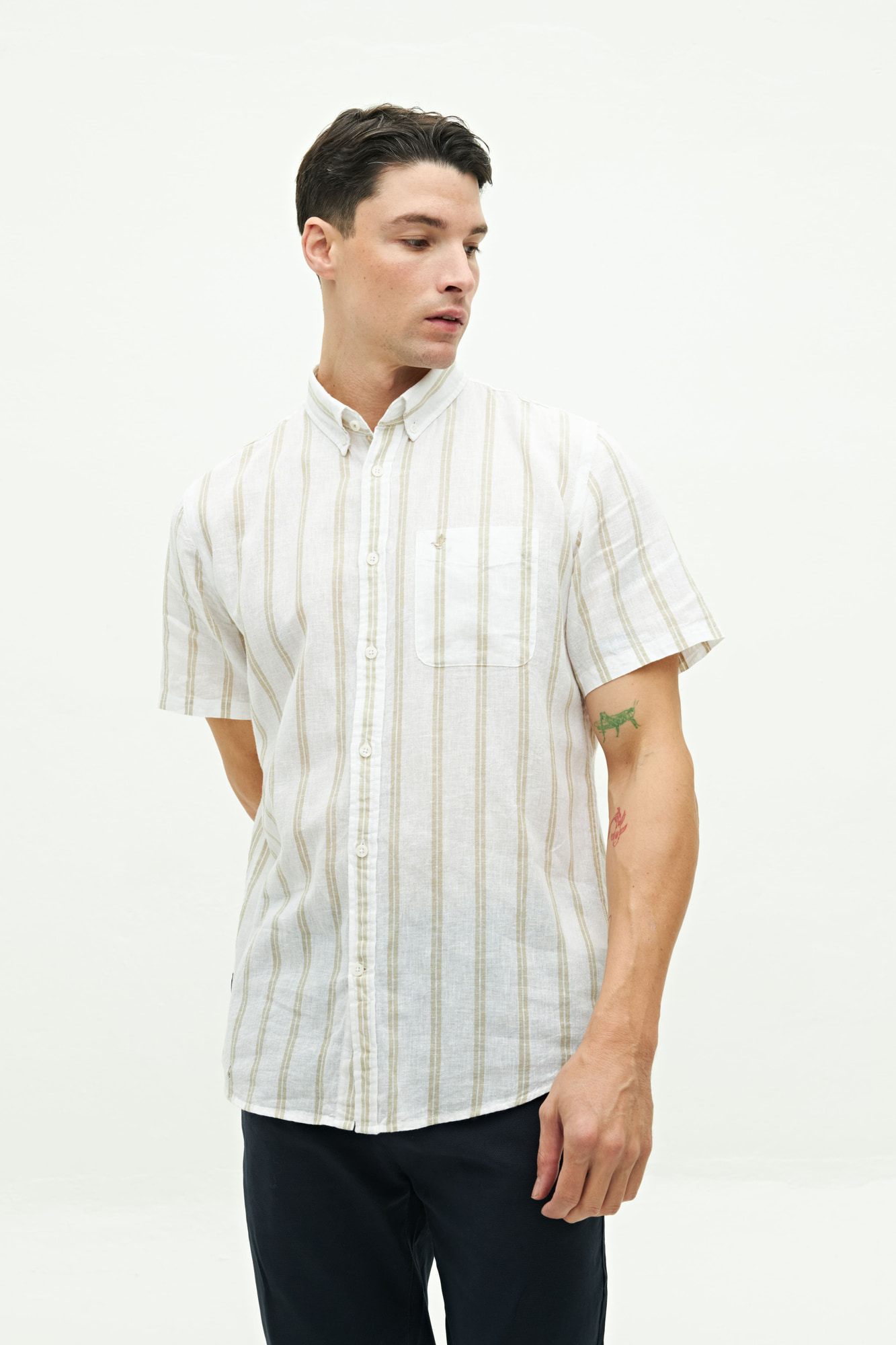 CAMISA DE LINO LUC