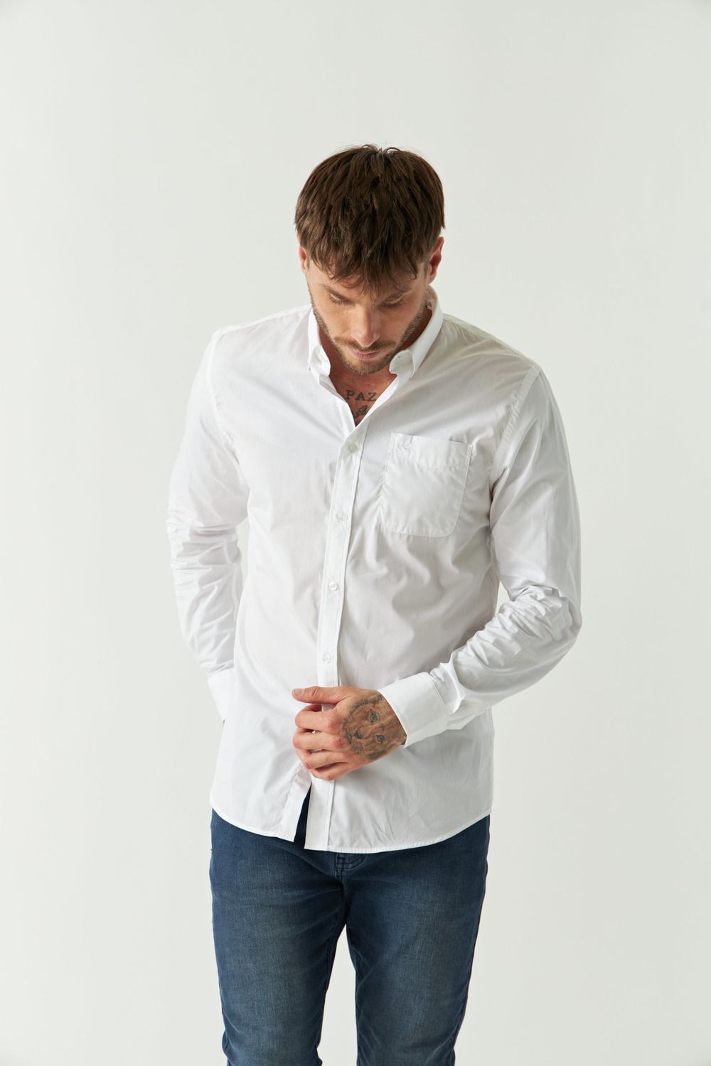CAMISA MANGA LARGA BASILO