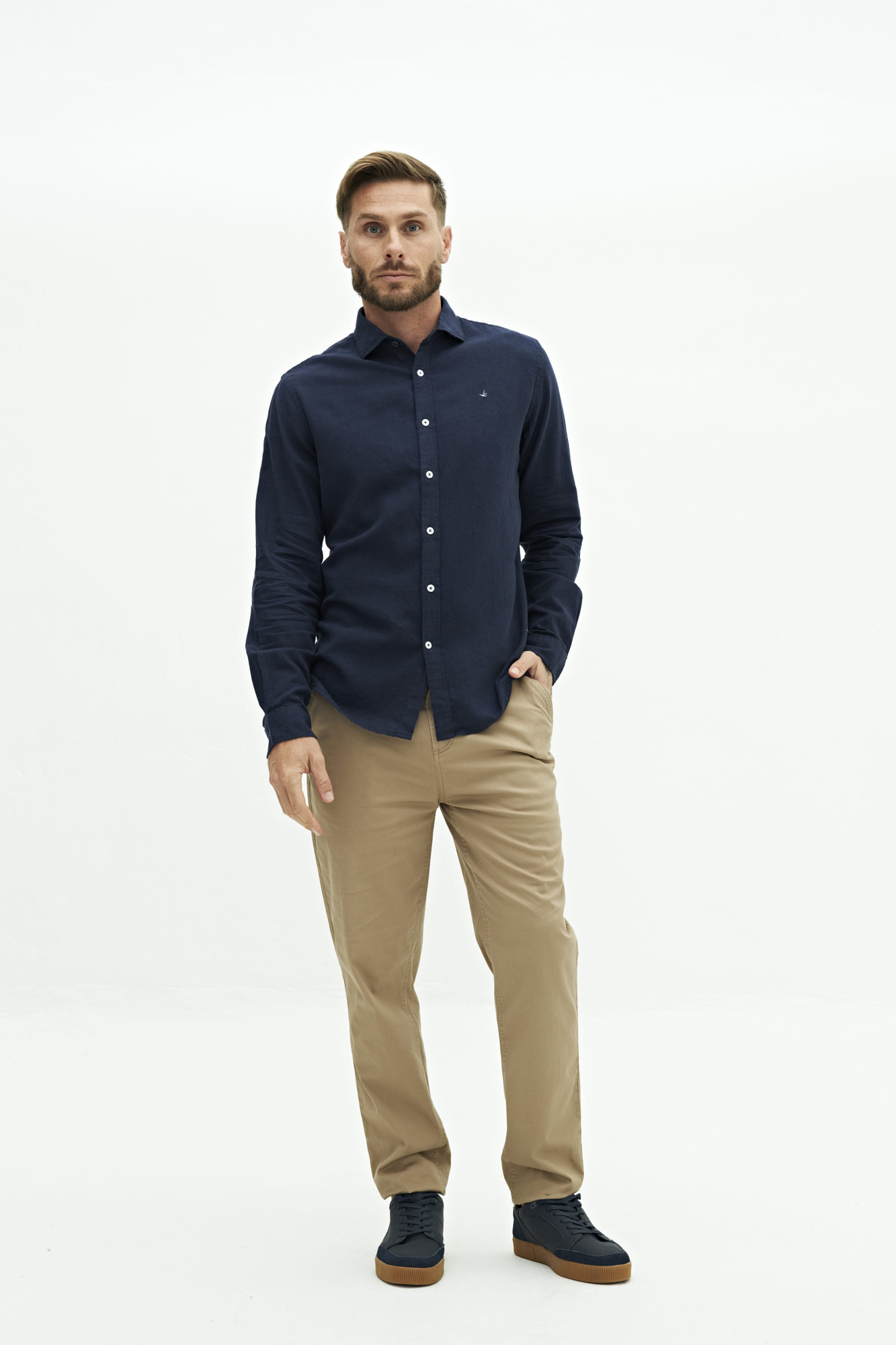 CAMISA MANGA LARGA OSWALDO
