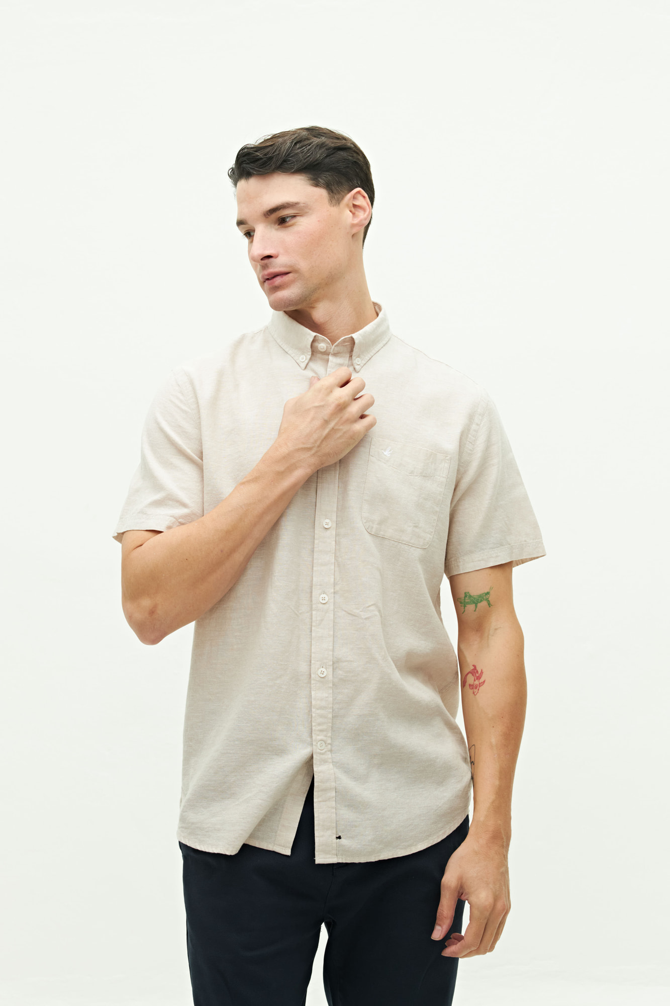 CAMISA DE LINO GAETÁN