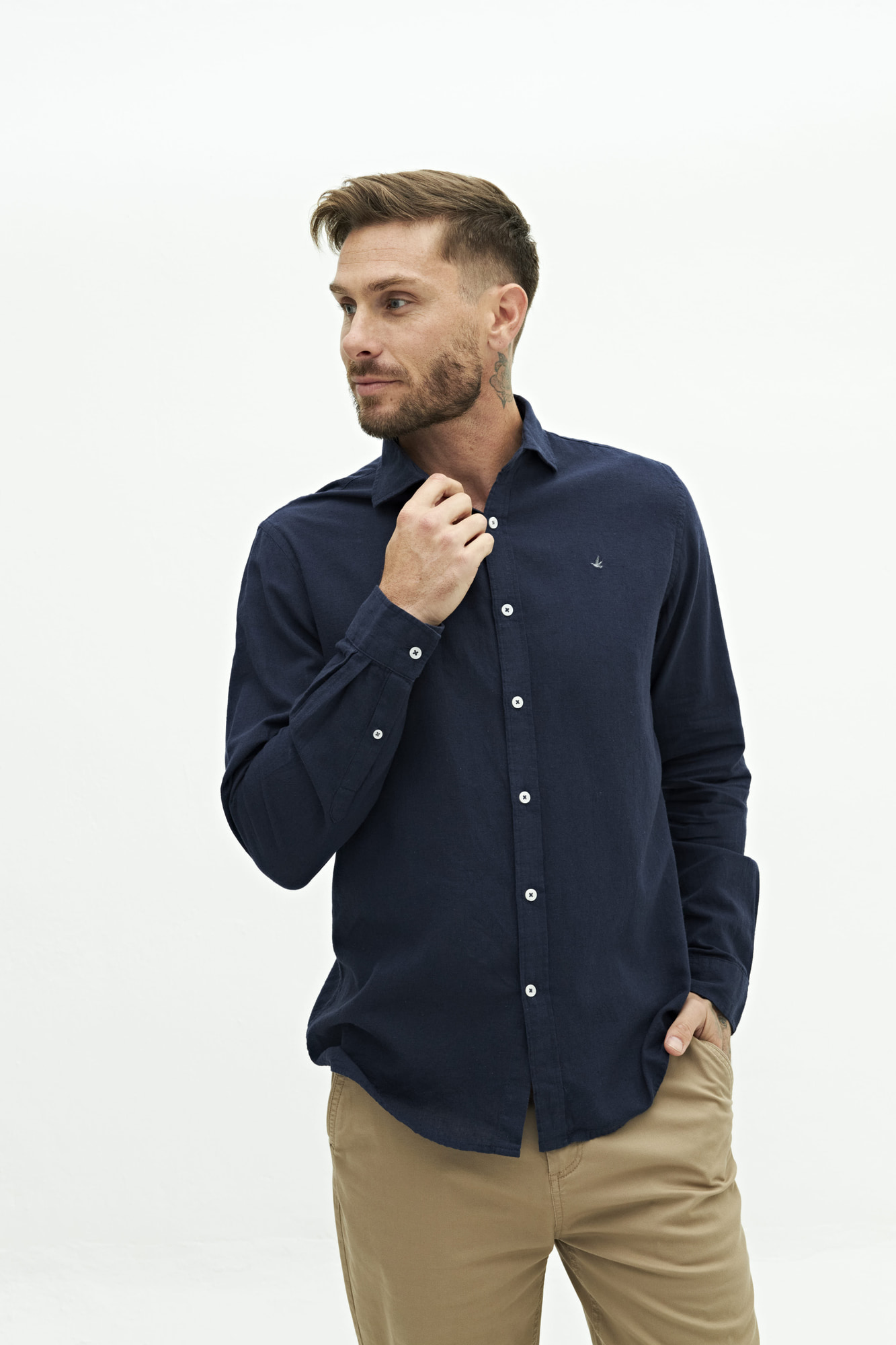CAMISA MANGA LARGA OSWALDO