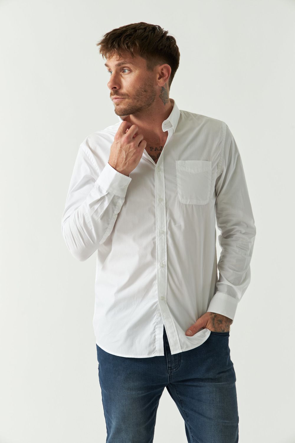 CAMISA MANGA LARGA BASILO