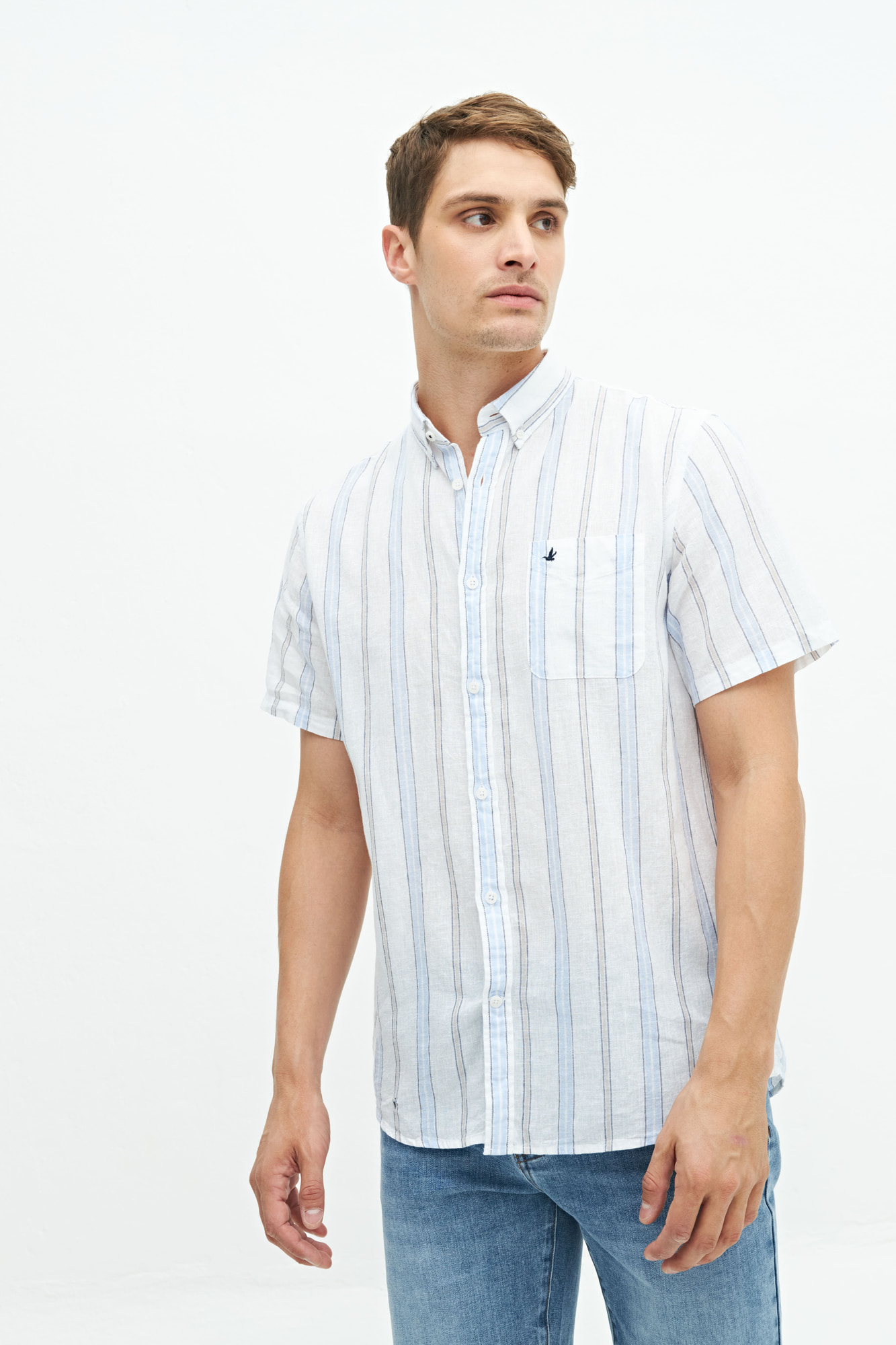 CAMISA DE LINO LUC