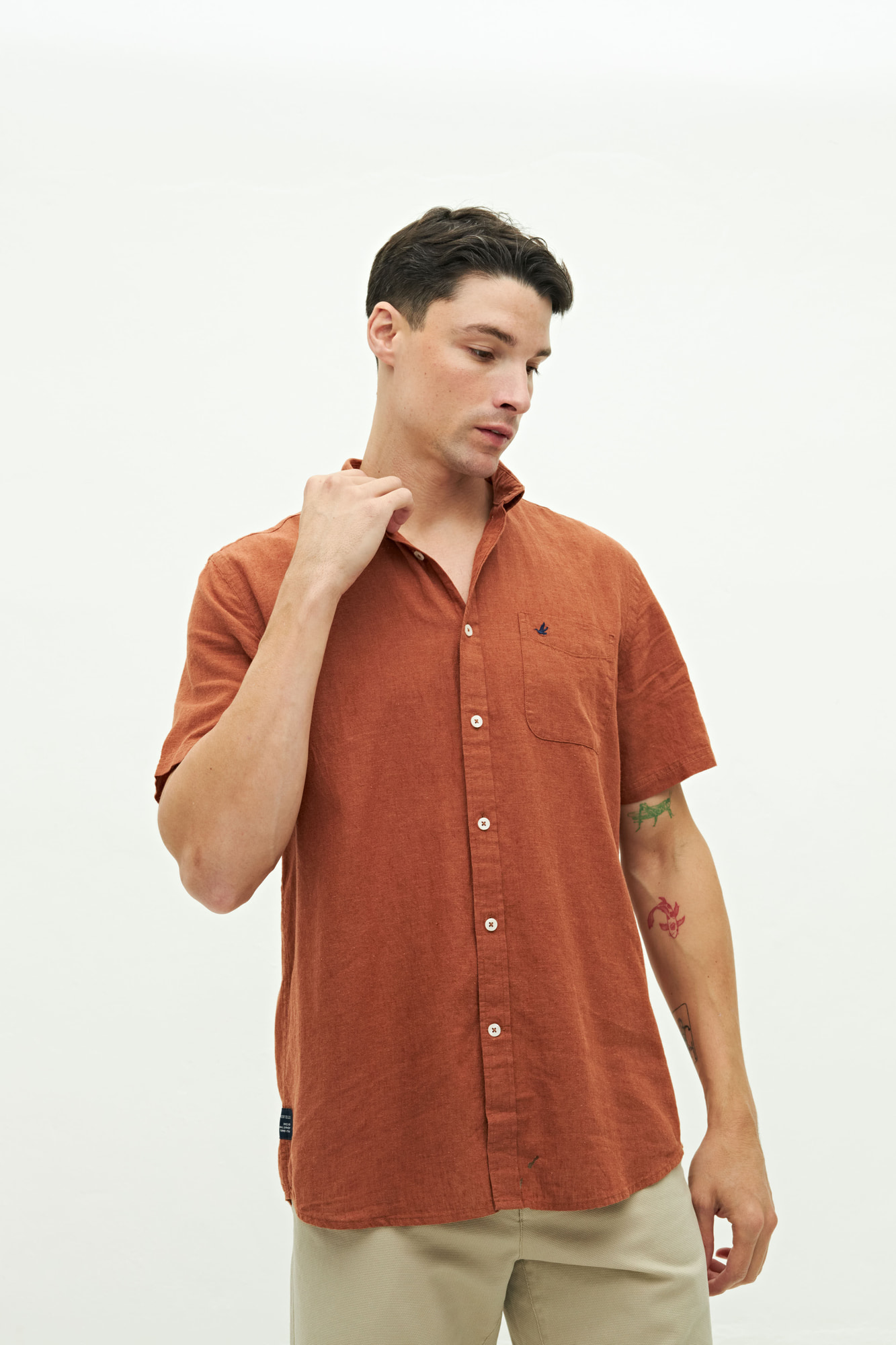 CAMISA DE LINO GAETÁN