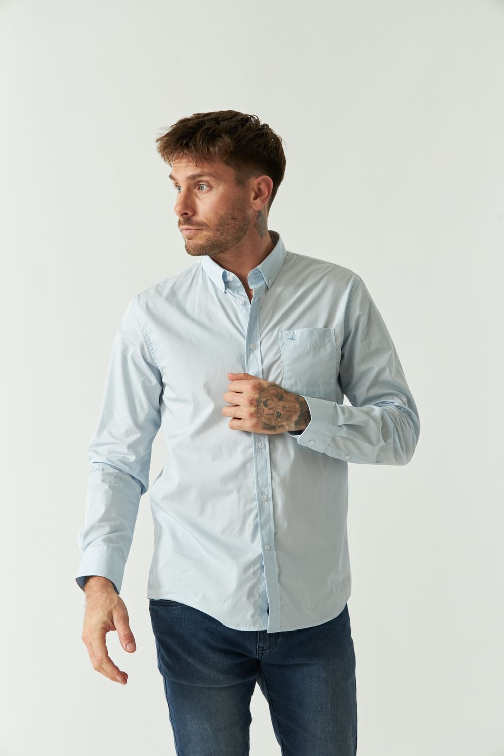 CAMISA MANGA LARGA BASILO