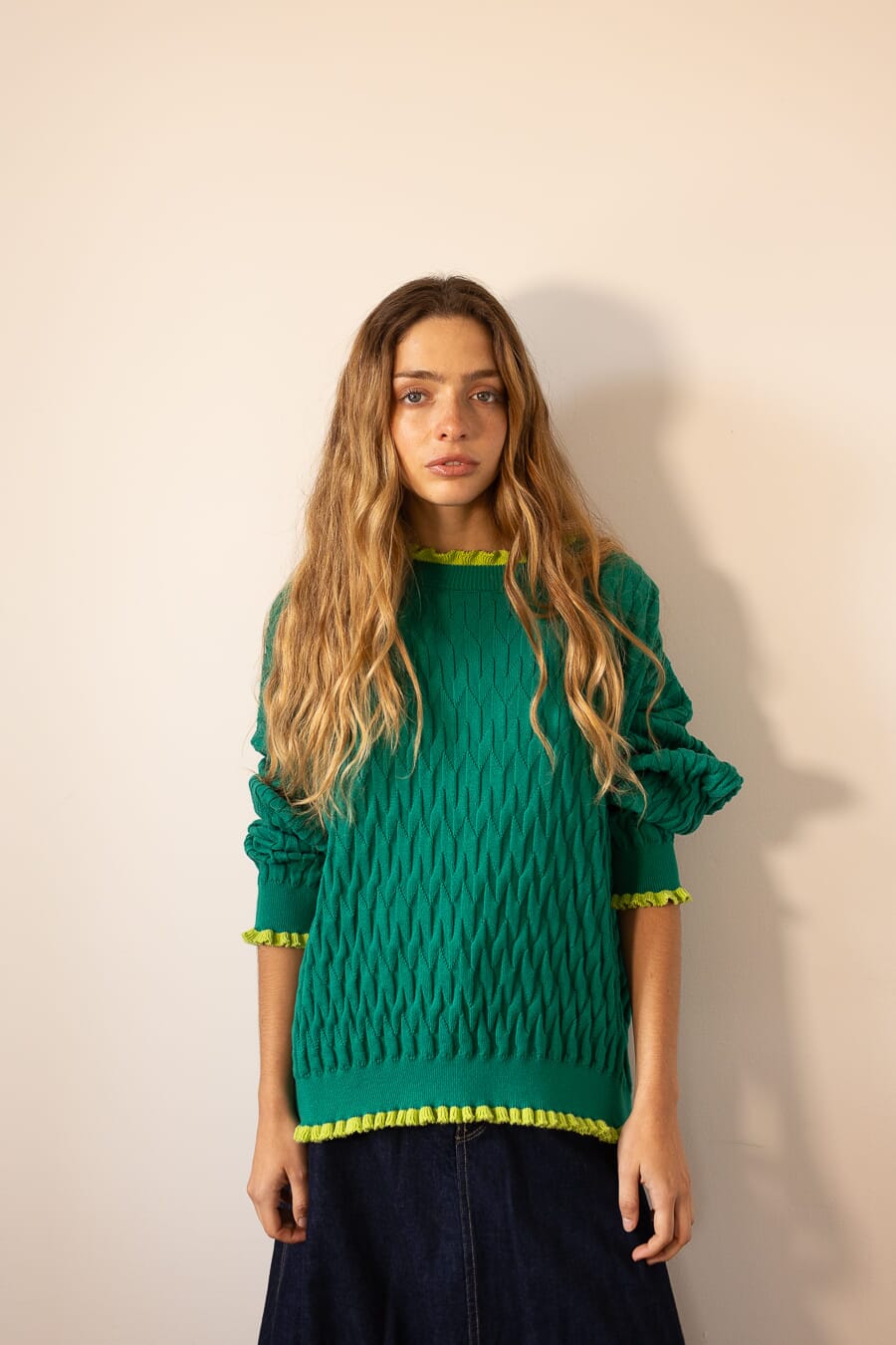 Sweater Circo verde m/l