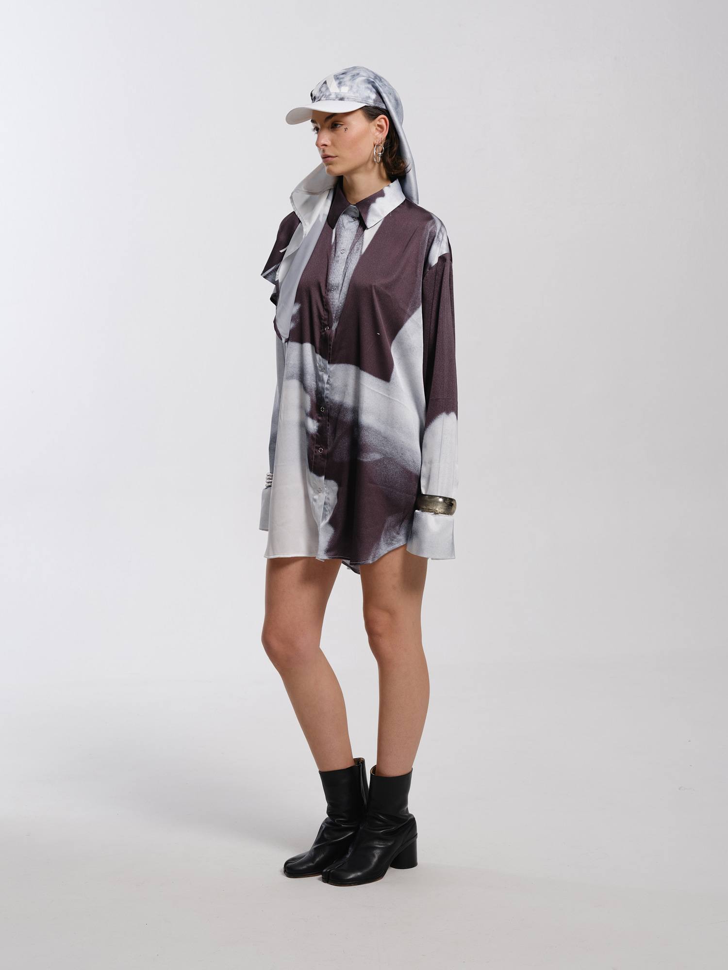 CAMISA RISE & FALL MANGA LARGA