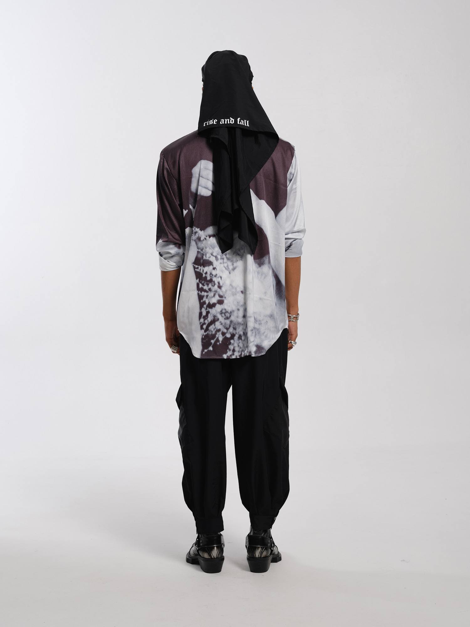 CAMISA RISE & FALL MANGA LARGA