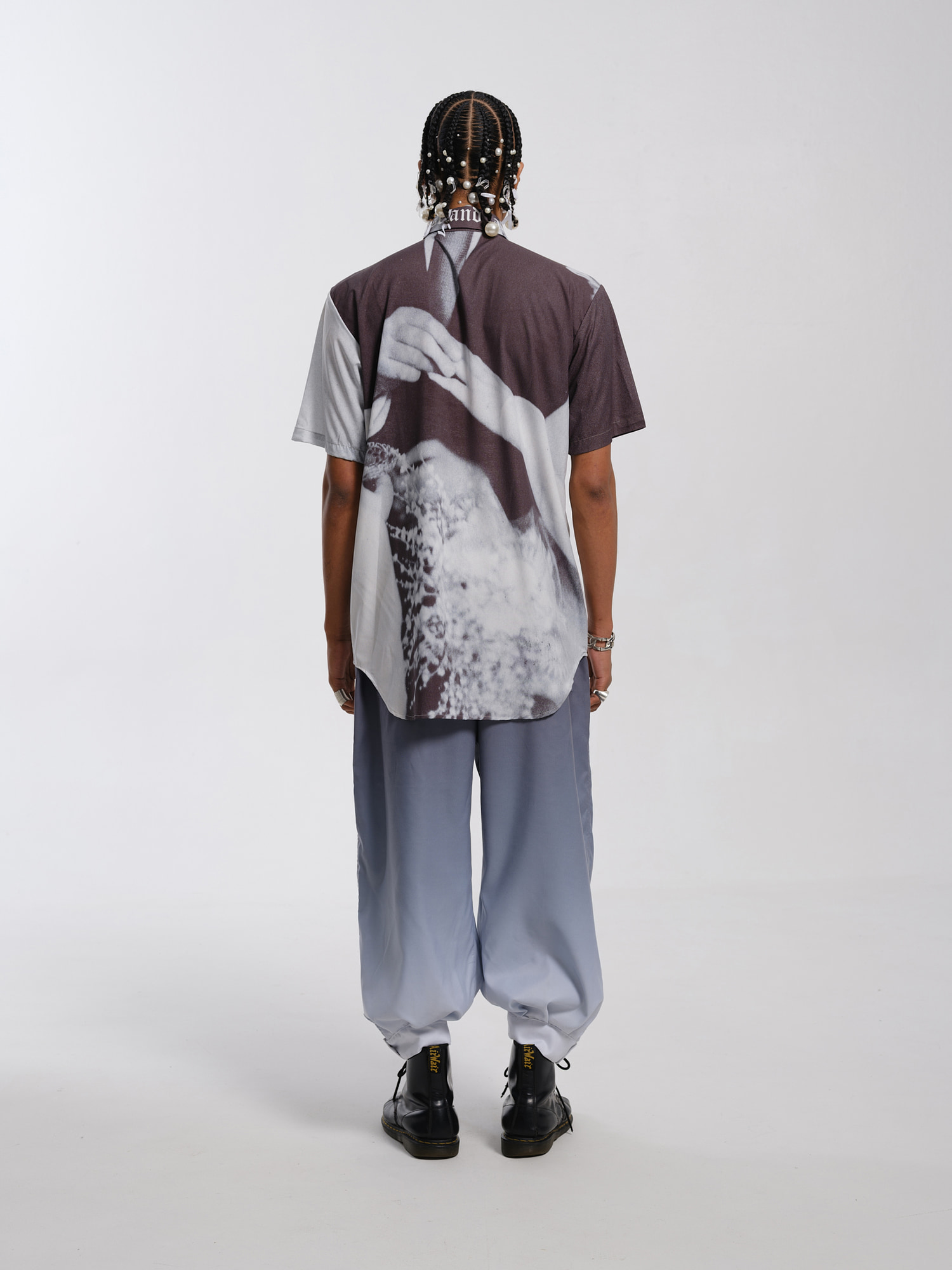 CAMISA RISE & FALL MANGA CORTA