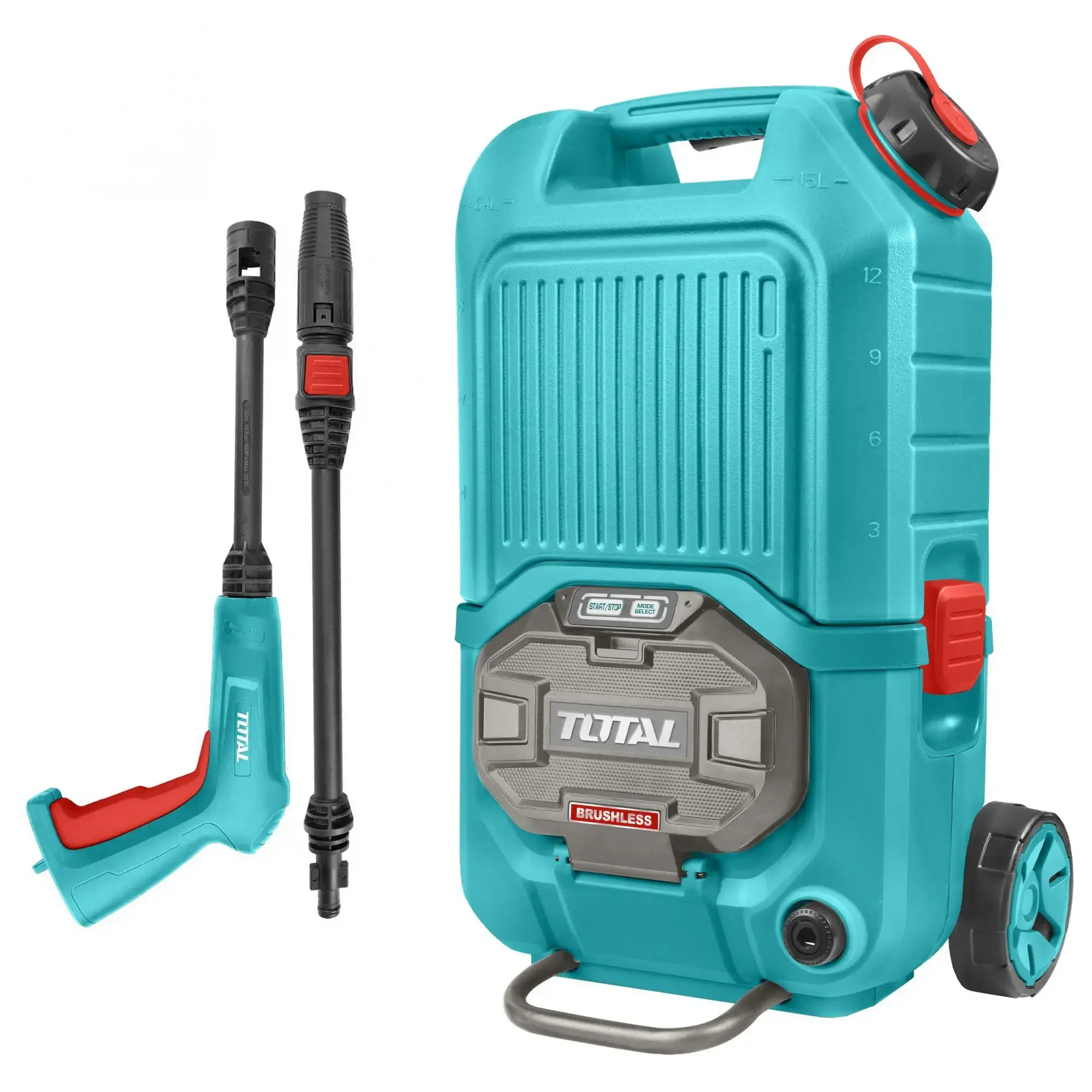 Hidrolavadora Inalámbrica 40v - Funciona Con 2 Baterías 20v