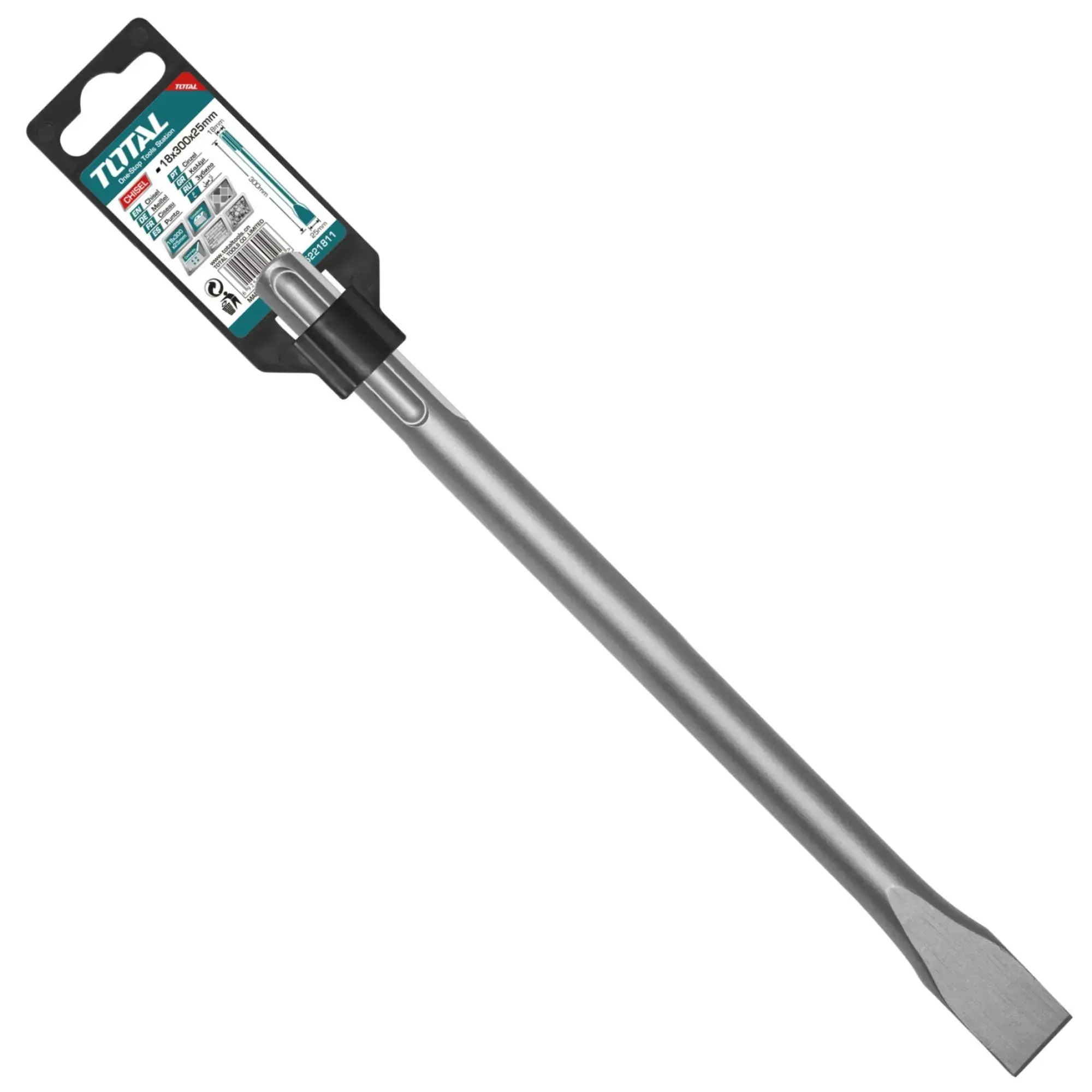 Cincel Chato SDS Plus 14x40x250mm TOTAL