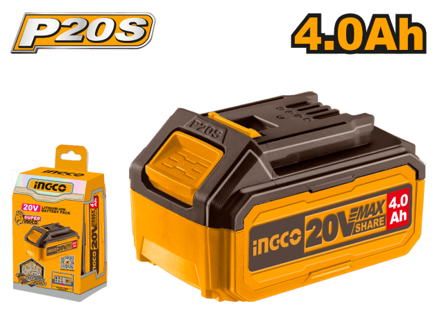 BATERIA 20V 4 AH P20S INGCO