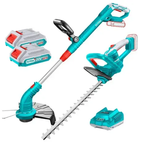Kit Línea 20v: Bordeadora + Cortacerco, 2 Baterías 2.0Ah