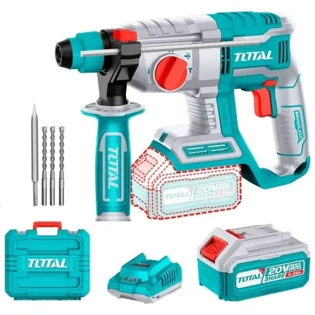 Rotomartillo SDS Plus Inalámbrico 20v Batería 4.0Ah