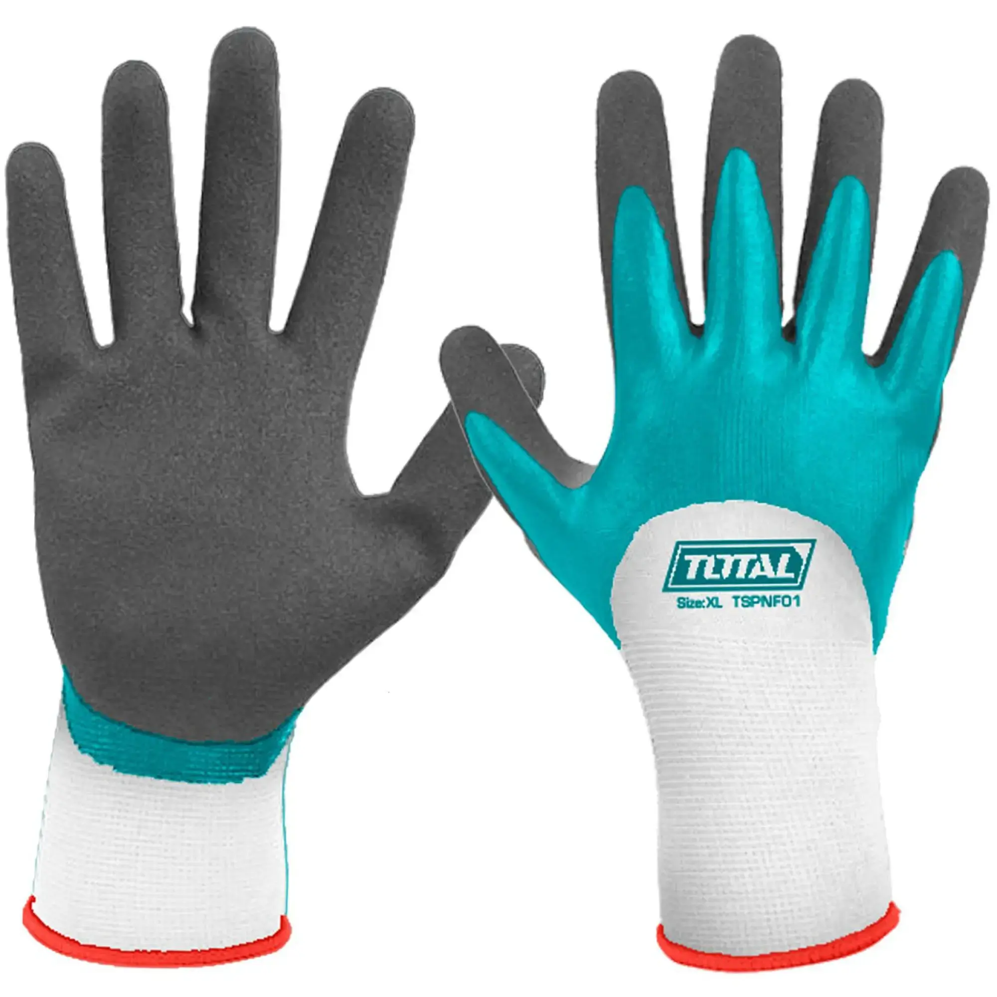 Guantes de nitrilo industrial Total