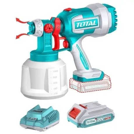Pistola Para Pintura Inalámbrica A Batería 20v