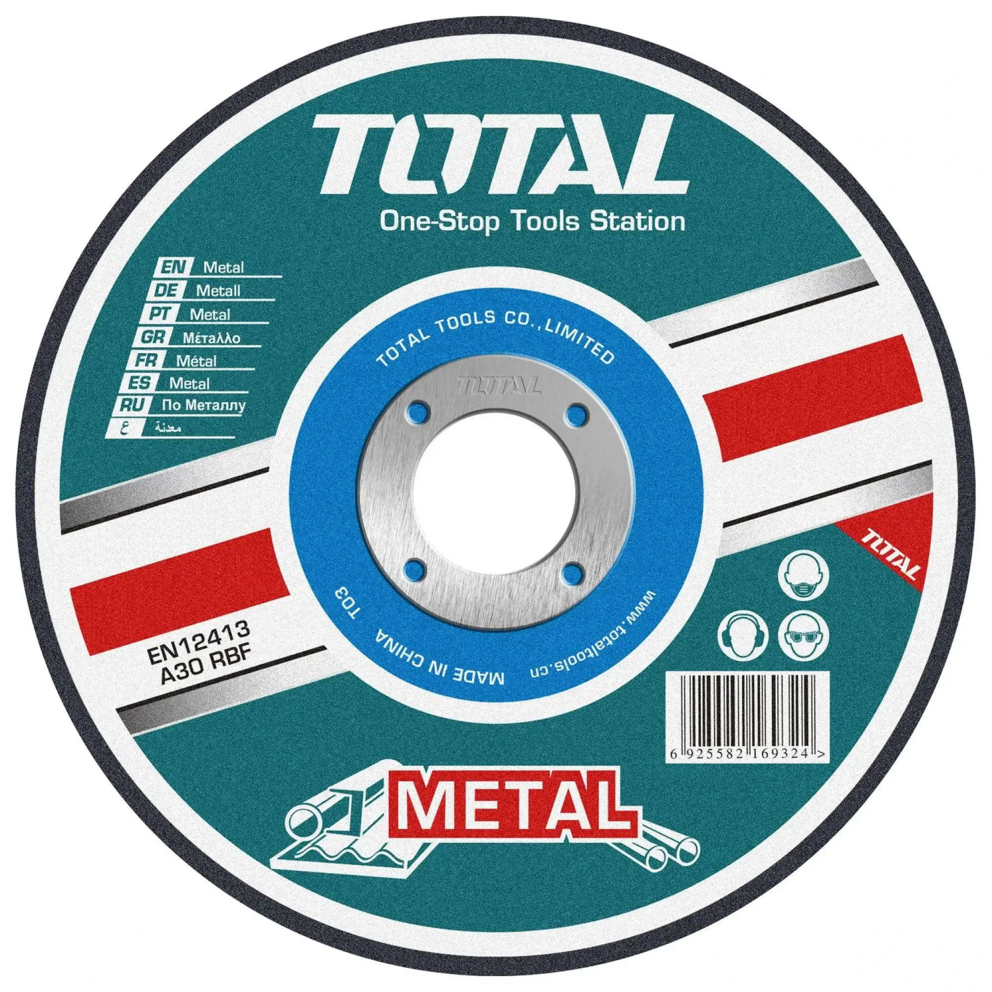 Disco Corte Metal para Amoladora 4.1/2