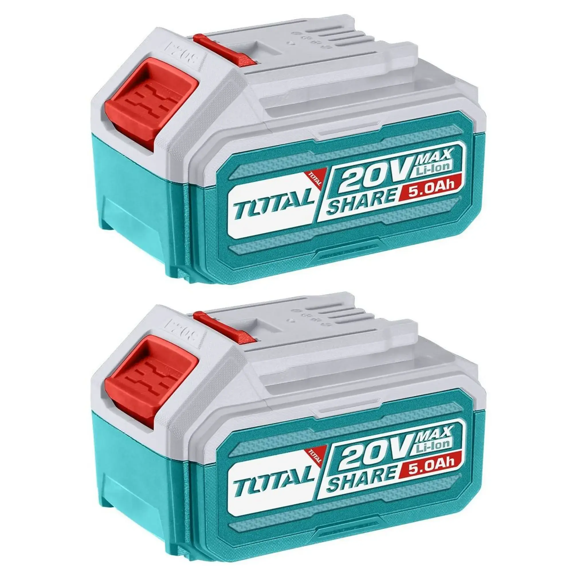 2 Baterías Litio Ion 5.0Ah 20v