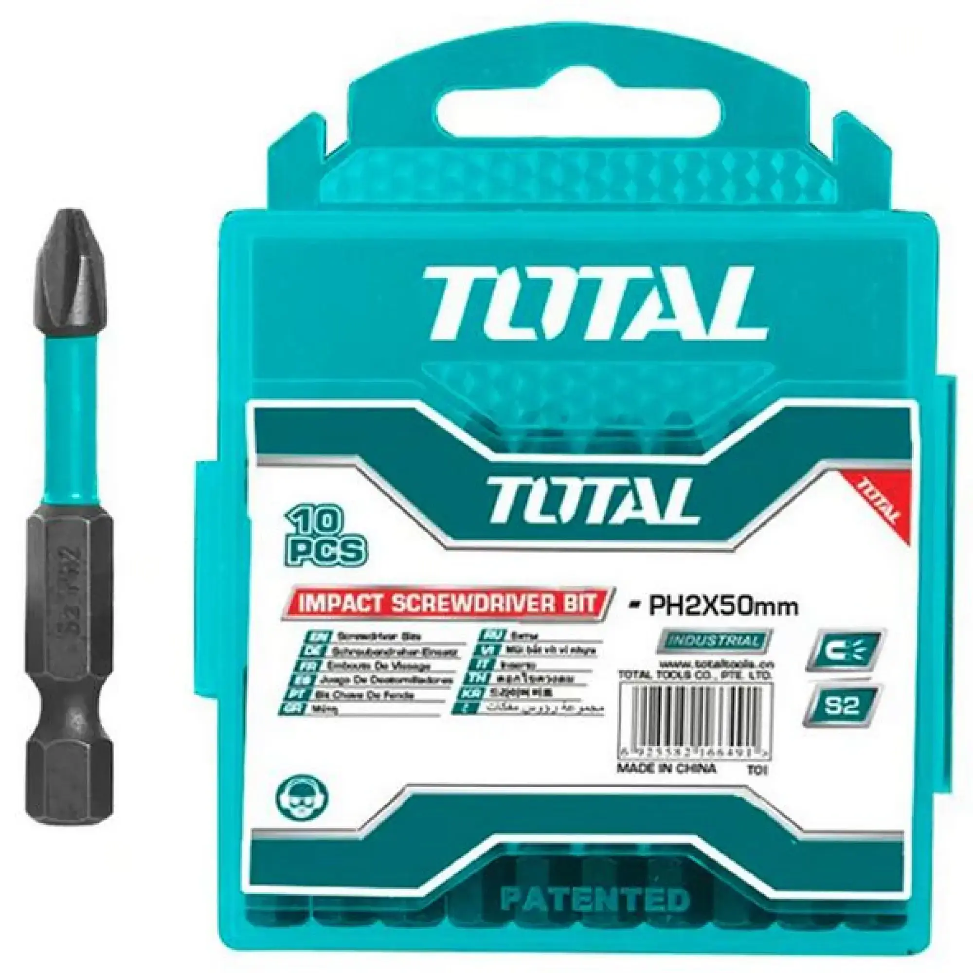 Set De 10 Puntas Magnéticas De Impacto Total