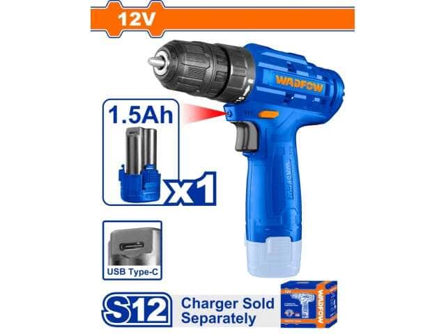 ATORNILLADOR 12V C BATERIA WADFOW WCDS510