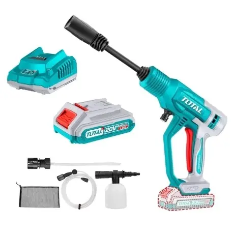 Hidrolavadora Inalámbrica 20v 24.8 Bar - Batería Y Cargador