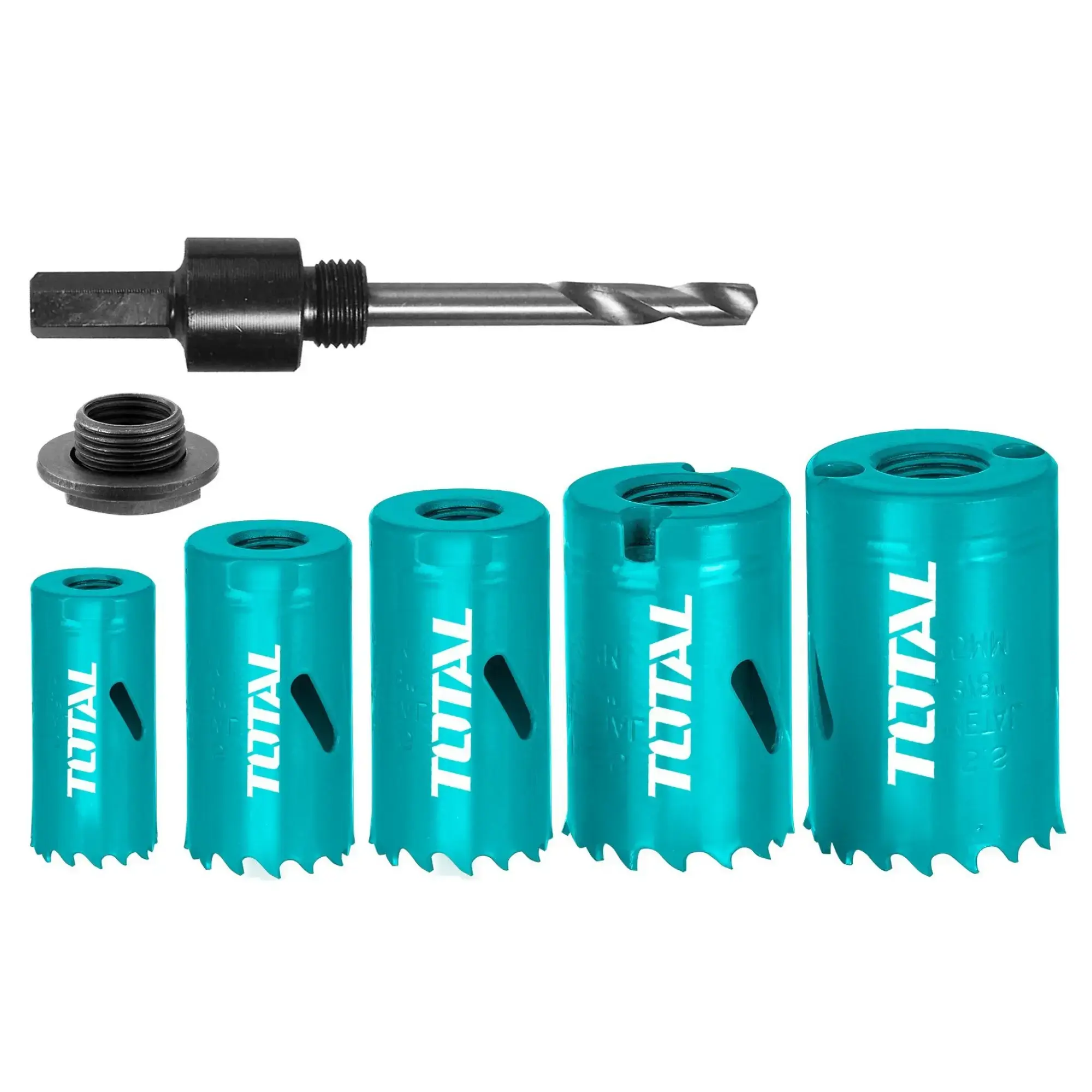 Set De 7 Piezas - Sierras Copa Bi-Metal Total