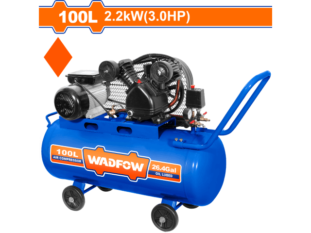 COMPRESOR 100LT 3HP WADFOW WAP4R11