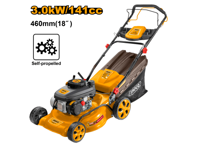 CORTA CESPED A NAFTA 3.0KW 141CC AUTOPROPULSADA INGCO