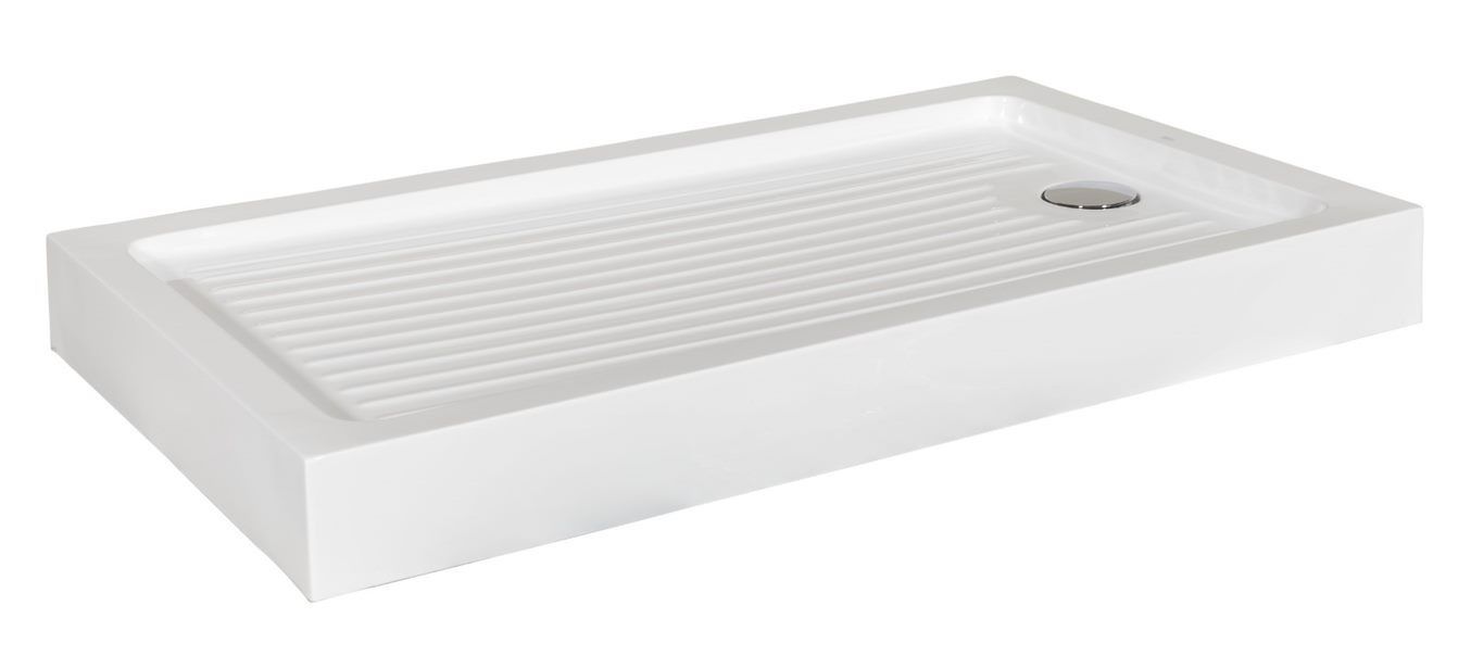 KLIPEN ST-201 RECEPTACULO ZEN 80X140 ACRILICO C/DESAGUE