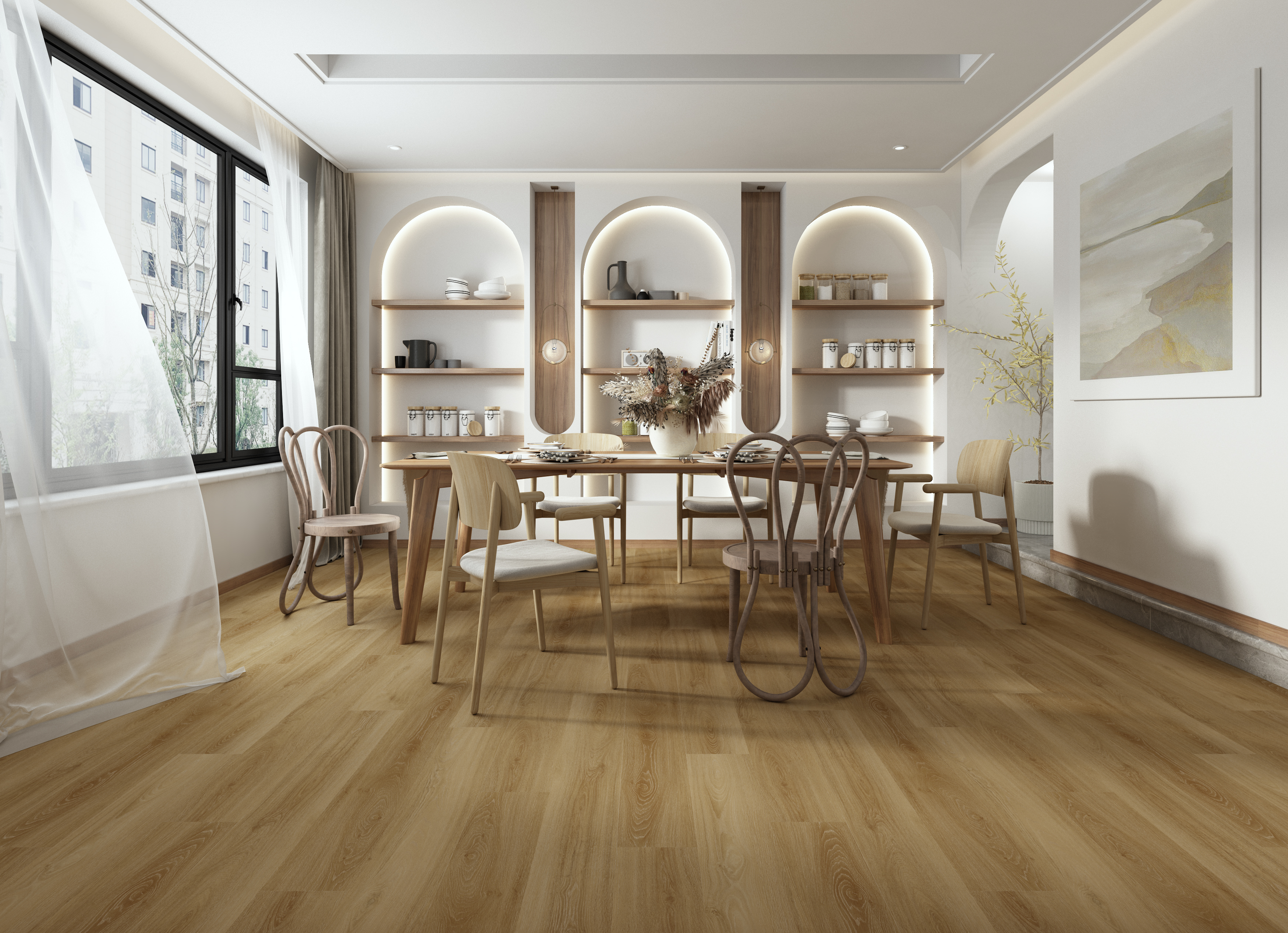 KLIPEN OAK VINILICO CLICK SPC 1220X180X5mm (0.5)