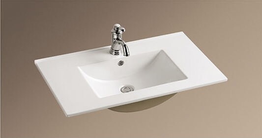 KLIPEN ARYART OLIVIA/DELFOS ARY LAVATORIO 800X460mm BLANCO