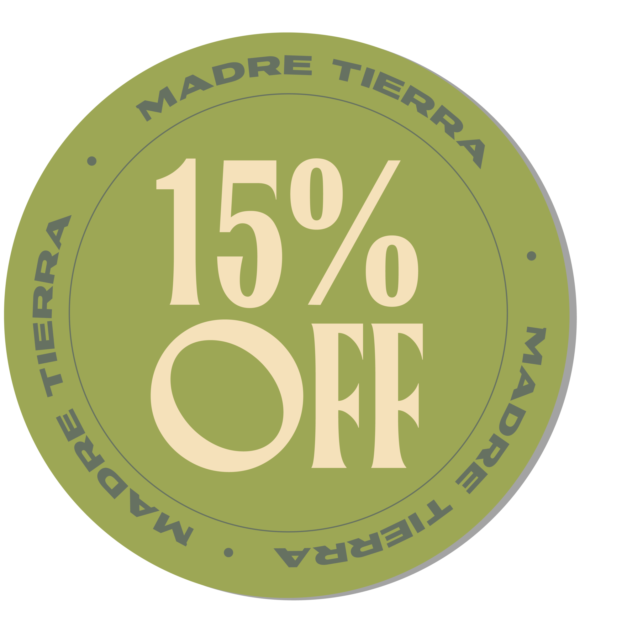 badge descuento