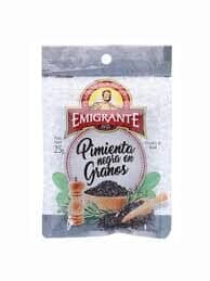 PIMIENTA NEGRA GRANO 25G EL EMIGRANTE