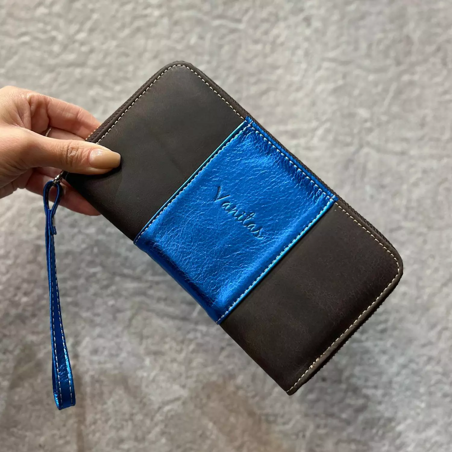 BILLETERA METALIZADA